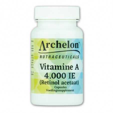 Vitamine A (Retinol acetaat) - 4.000 IE - 1.200 mcg