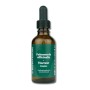 Bruin glazen flesje met inhoud van Longkruid Tinctuur- Pulmonaria officinalis Tinctuur